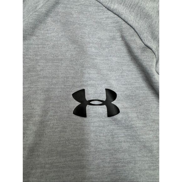 Under Armour The Tech Tee Loose Fit Grey Short Sleeve Tee Size Small - Picture 2 of 7